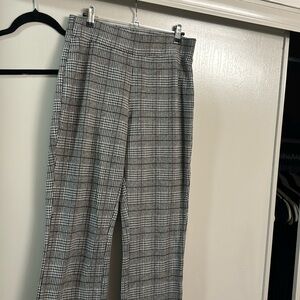 Plaid womens pants